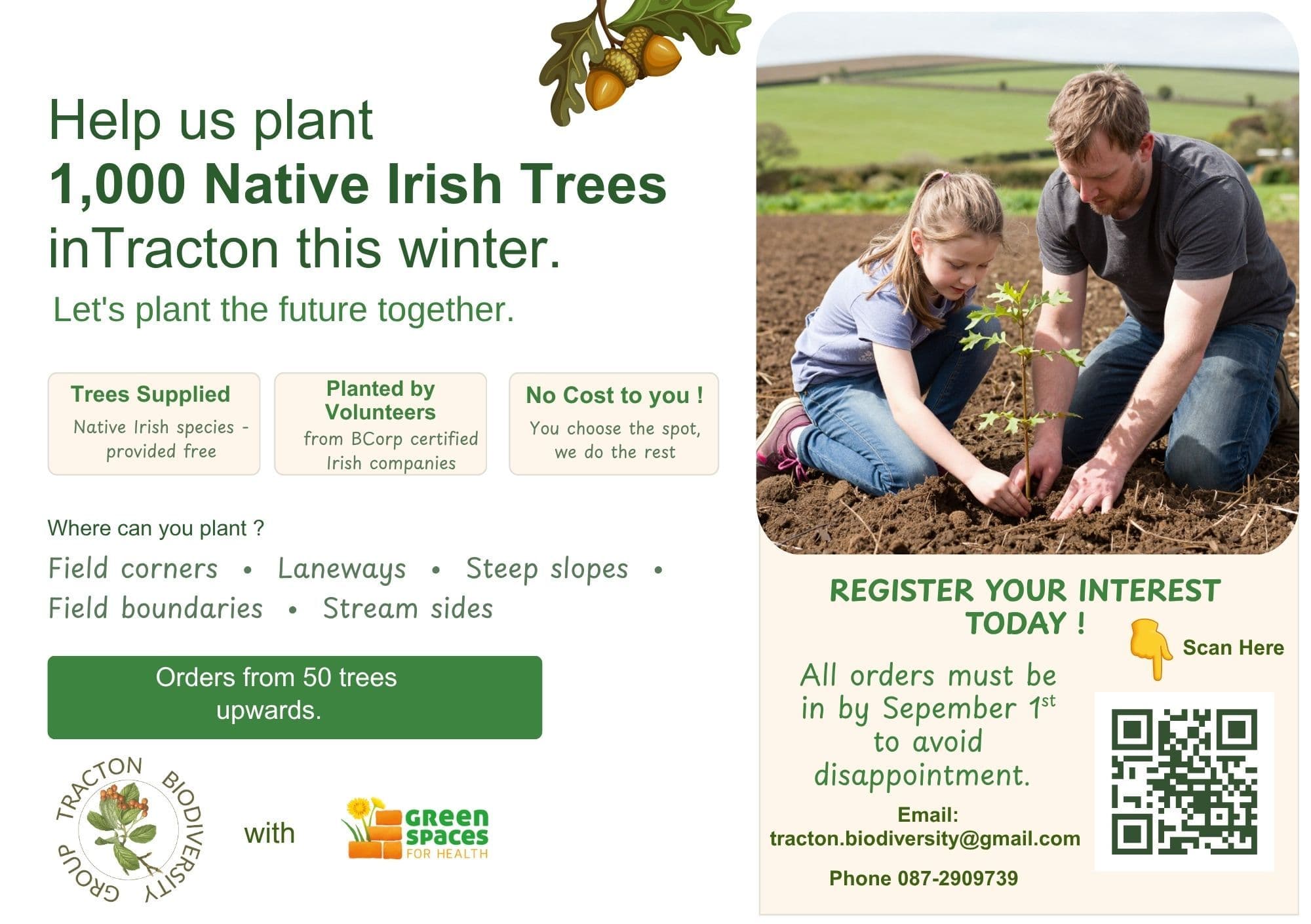 Tracton tree planting leaflet